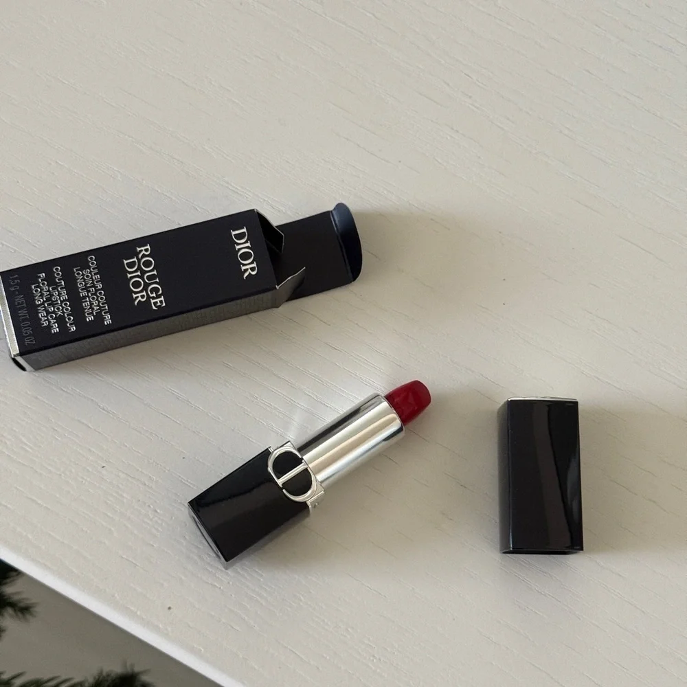 Dior Rouge Couture Lipstick in Bold Red